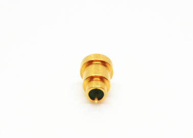 Gold Plated Hermetic Seal SMPM RF Connector Male Straight Blind Connector