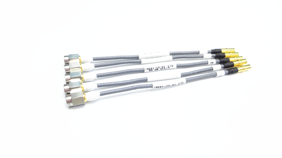 50ohm SMA Male Type Cable Assembly With CXN3506 Cable Diameter=0.5 mm