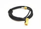 RF Cable Assemblies SMA Male Right Angle RF Coaxial Connector RG174/U Diameter=0.48mm