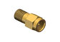 50Ohm Gold Plated D Sub Plug To SMA Male Adapter