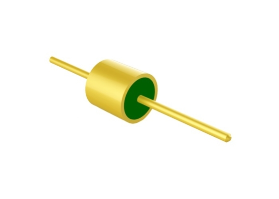 1 Pin Hermetic 50Ohm Glass To Metal Seal Connectors RF Feedthru For Custom Packages M2520