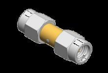 SSMA / Mini SMA Male Plug to Male Plug RF Coaxial Adapters Up to 18GHz