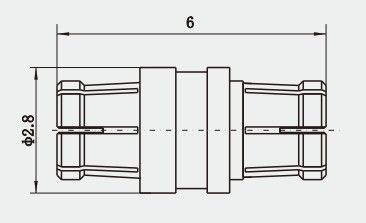 Optimal Signal Reliability Brass SSMP Female to Female Gold Plated Straight RF Connector Adapter