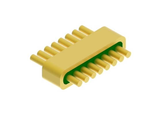 Kovar 4J29 8ピンヘッダーコネクタ 気密 DC ストレートカット はんだ MC-1766-JH 用