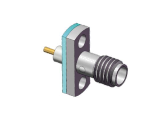 耐水性ステンレス鋼フレンズマウント SSMA RFコネクタ 18GHz