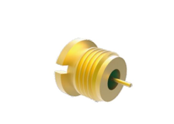 50Ω 40GHz ヘルメティックシール SMP 男性プラグ バルチードコネクタ 低挿入損失を持つ航空宇宙RFコネクタ