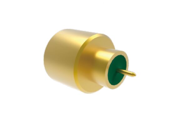 50Ω 40GHz 密封式SMP 男性プラグコネクタ 低ILのPCB溶接機航空宇宙RFコネクタ