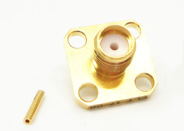 RF 同軸ケーブル コネクタ はんだアタッチメント 50Ohm Female SMA Jack Connector