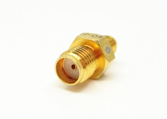 SSMA女性RFのアダプターへの50Ohm金によってめっきされるSMA